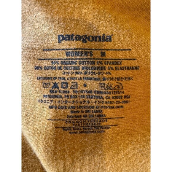 Patagonia Dress Women Medium Orange Bijou‎ Dot Bengal Margot Mini Athleisure - Picture 10 of 10